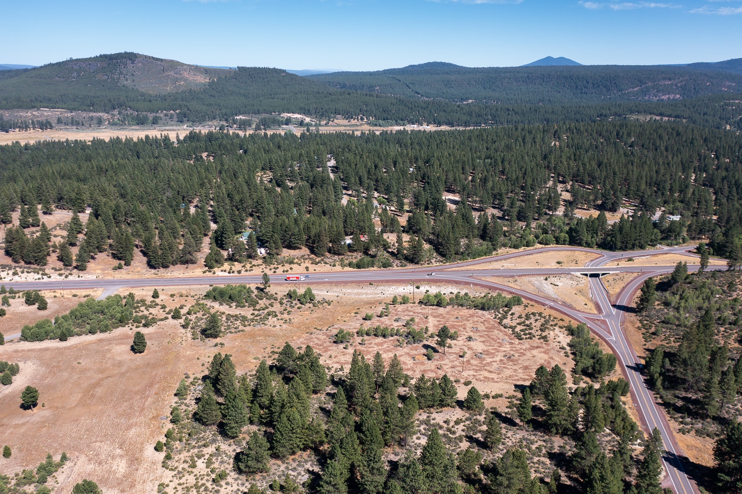 Hwy 97, Chiloquin, OR for sale Aerial- Image 1 of 12