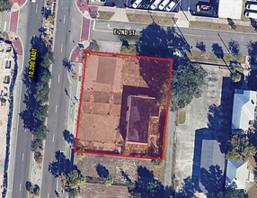 1151 N Main St, Jacksonville, FL - aerial  map view