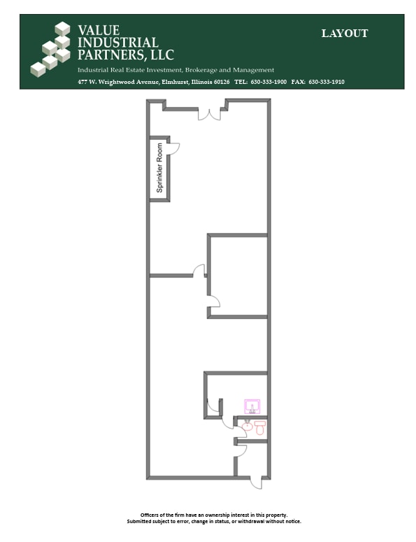 5410 Newport Dr, Rolling Meadows, IL for lease Floor Plan- Image 1 of 1