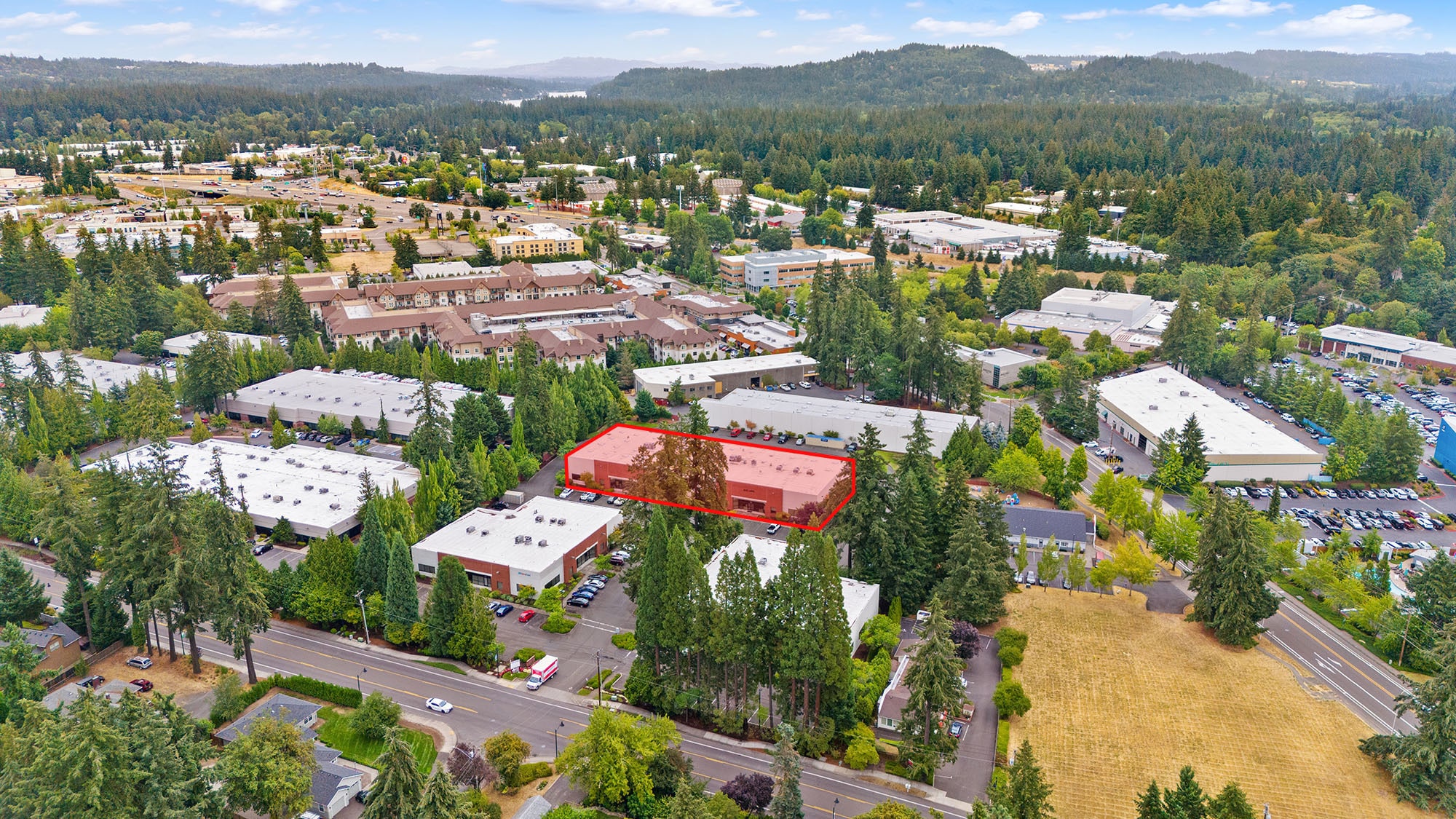 17898 SW Upper Boones Ferry Rd, Portland, OR for lease Aerial- Image 1 of 4
