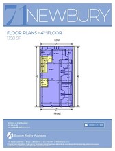 71 Newbury St, Boston, MA for lease Floor Plan- Image 1 of 1