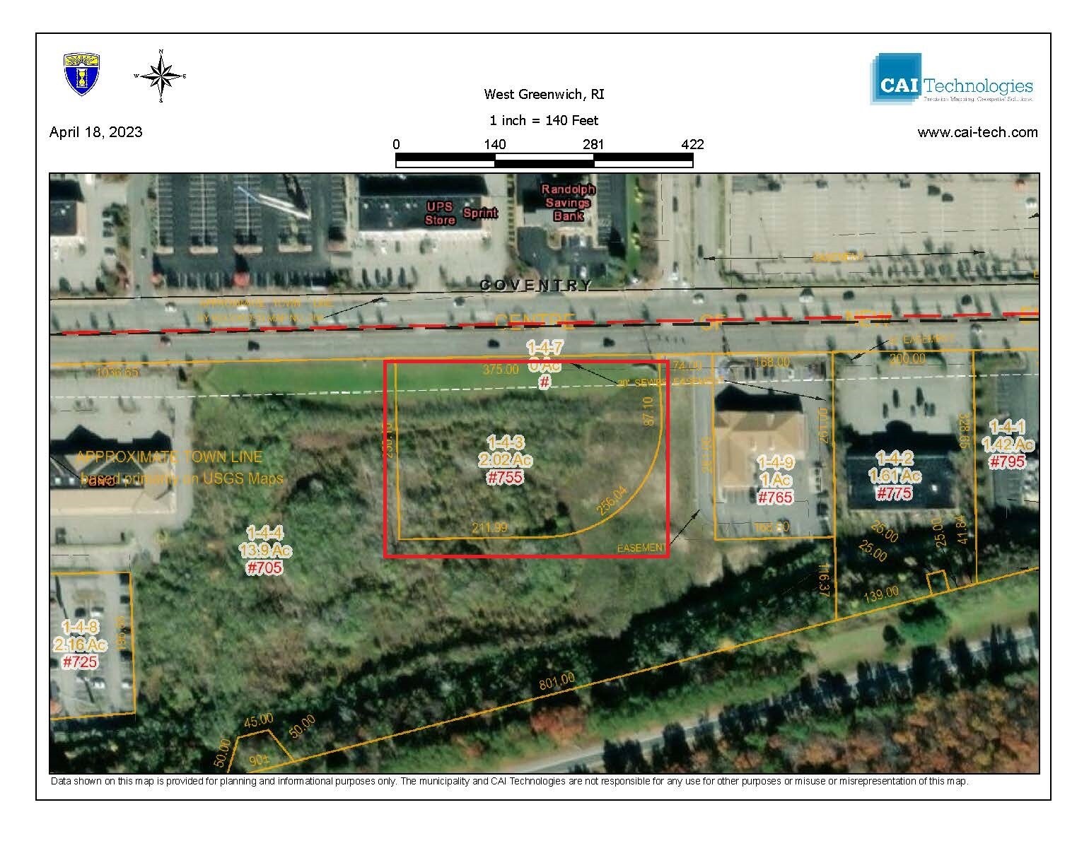 755 Centre of New England Blvd, Coventry, RI 02816 Pad Building