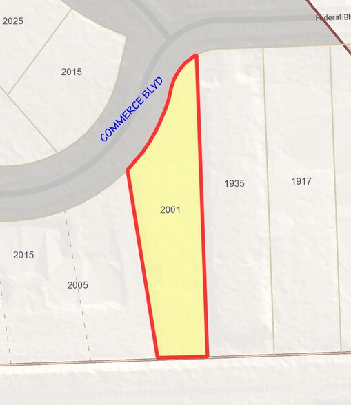 2001 Commerce Blvd, Ann Arbor, MI for sale - Plat Map - Image 3 of 3