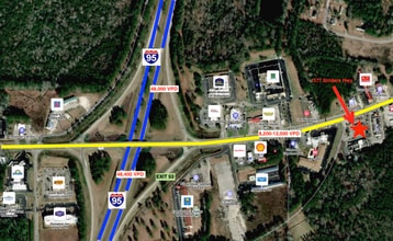 1177 Sniders Hwy, Walterboro, SC - AERIAL  map view - Image1
