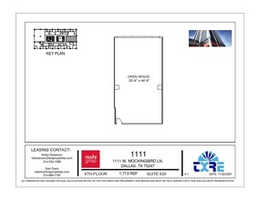 1111 W Mockingbird Ln, Dallas, TX for lease Floor Plan- Image 1 of 1