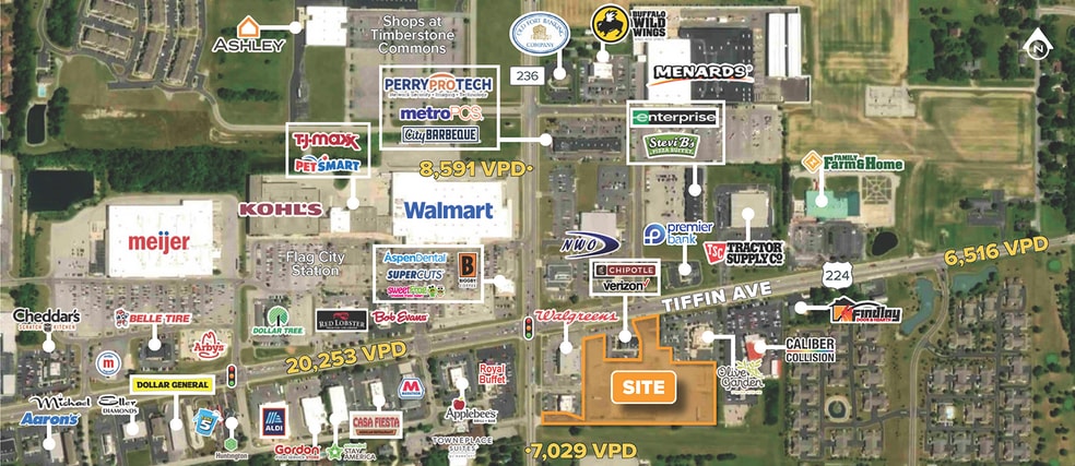 Tiffin Ave, Findlay, OH for lease - Building Photo - Image 2 of 2