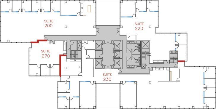 3131 Camino del Rio N, San Diego, CA for lease Floor Plan- Image 1 of 1