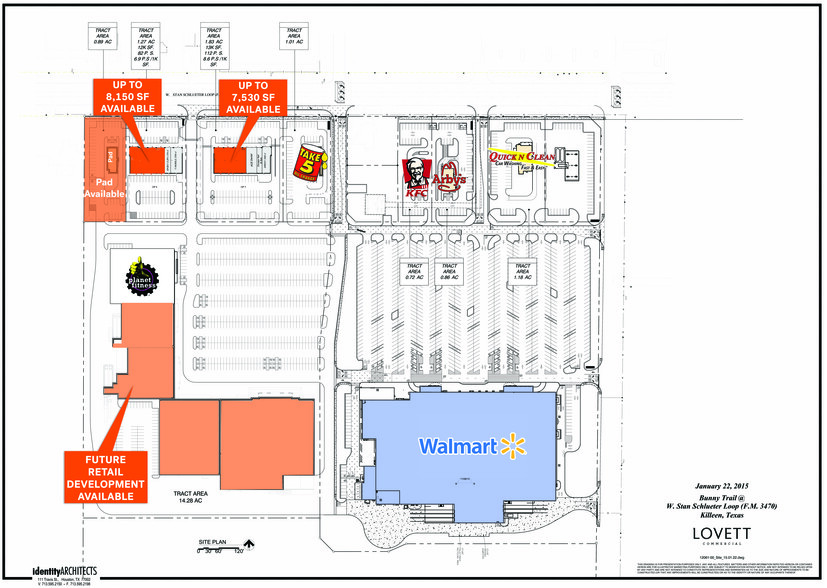 W Stan Schlueter Loop, Killeen, TX for lease - Site Plan - Image 3 of 4