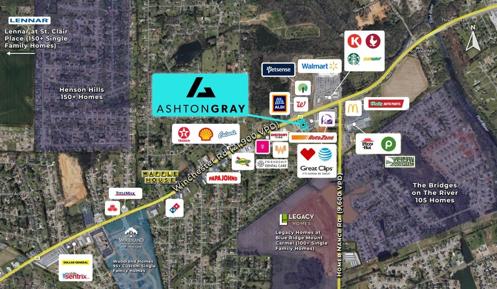 2094 Winchester Rd NE, Huntsville, AL for lease - Building Photo - Image 2 of 5