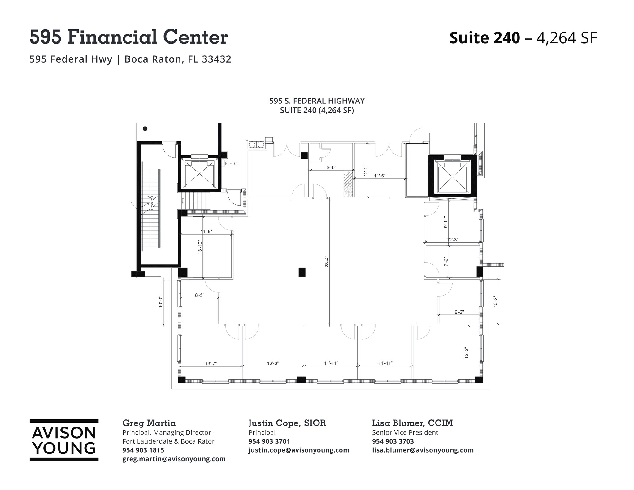 595 S Federal Hwy, Boca Raton, FL for lease Site Plan- Image 1 of 1