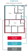 1690 W Broadway, Vancouver, BC for lease Floor Plan- Image 1 of 1