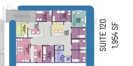 4505 Holiday Hill, Midland, TX for lease Floor Plan- Image 1 of 2