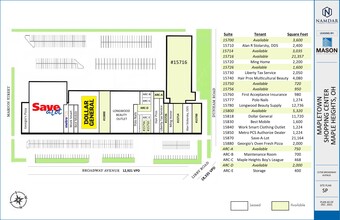 15700-15880 Broadway Ave, Maple Heights, OH for lease Site Plan- Image 1 of 1