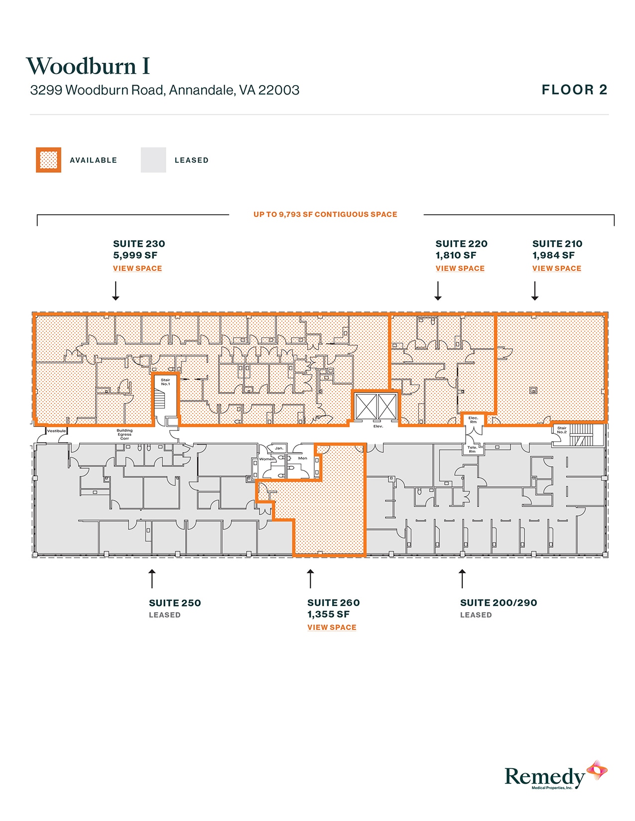 3299 Woodburn Rd, Annandale, VA for lease Floor Plan- Image 1 of 1