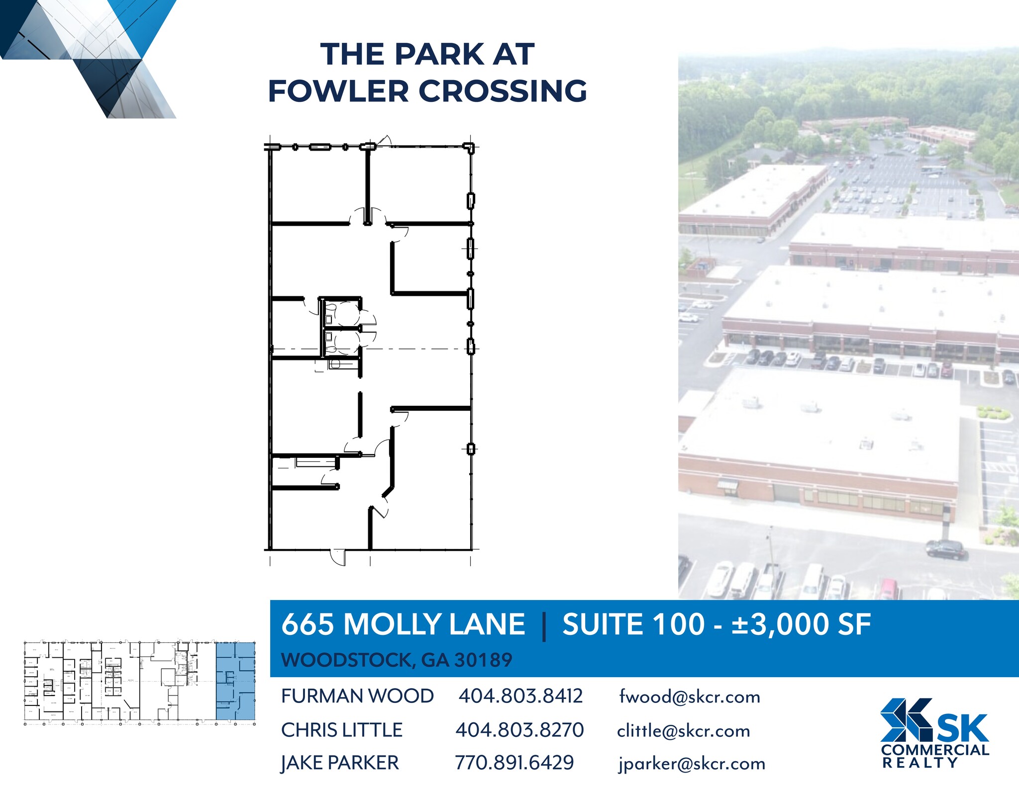 605 Molly Ln, Woodstock, GA for lease Site Plan- Image 1 of 1