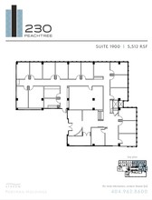 230 Peachtree St NW, Atlanta, GA for lease Floor Plan- Image 1 of 1