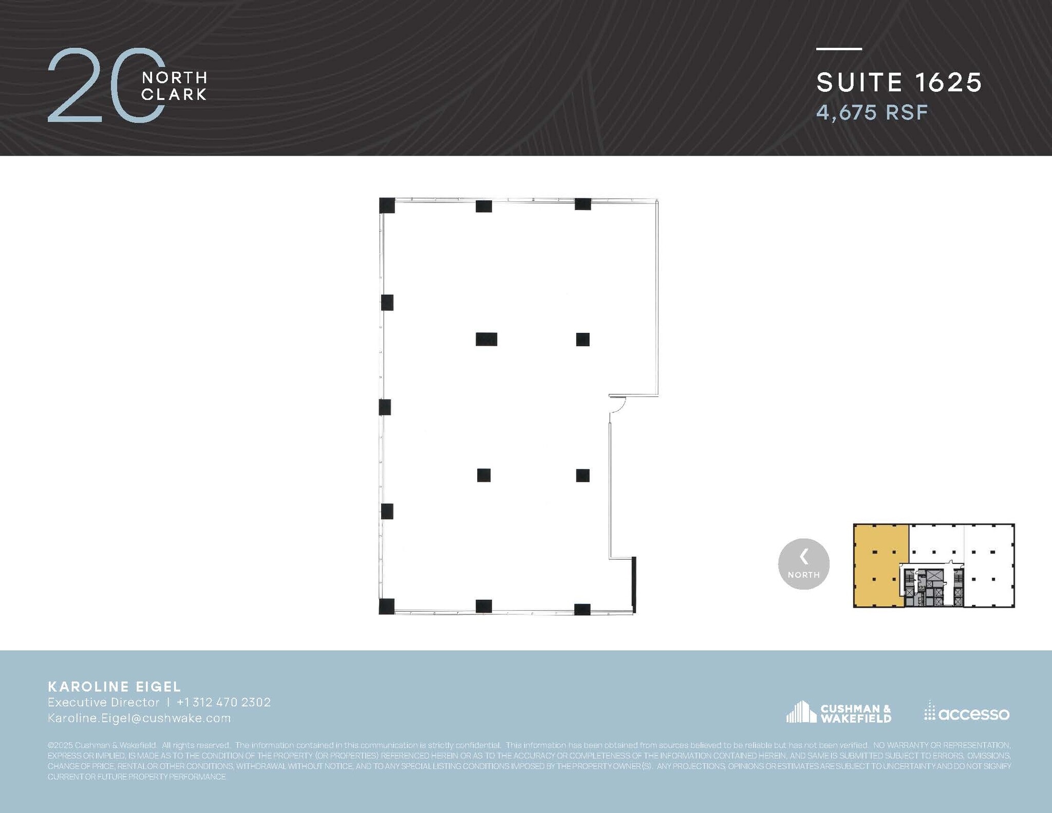20 N Clark St, Chicago, IL for lease Floor Plan- Image 1 of 1