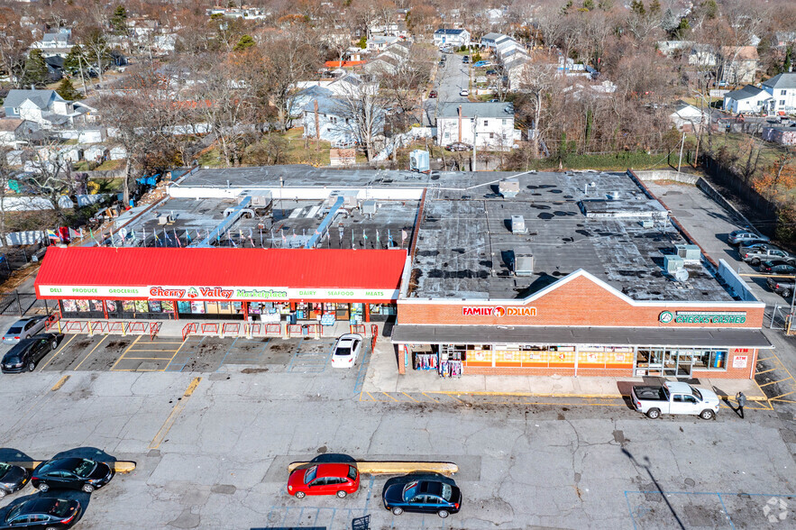 54-58 E Suffolk Ave, Central Islip, NY for lease - Aerial - Image 3 of 5