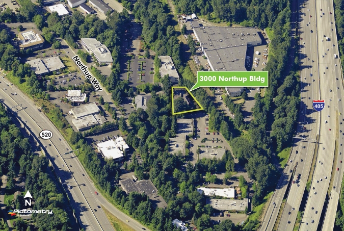 3000 Northup Way, Bellevue, WA for sale - Aerial - Image 3 of 7