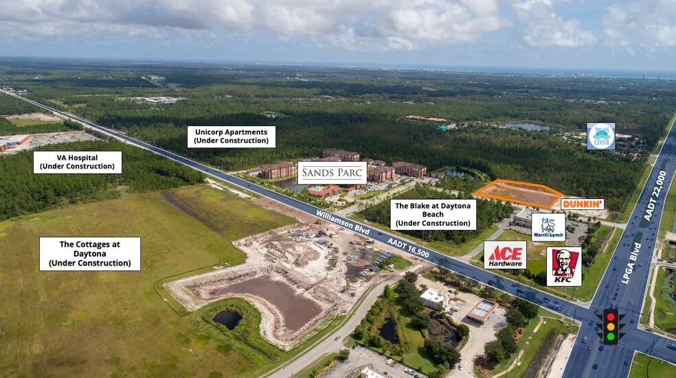 NE Corner Of LPGA & Concierge Blvd, Daytona Beach, FL for sale - Building Photo - Image 2 of 5