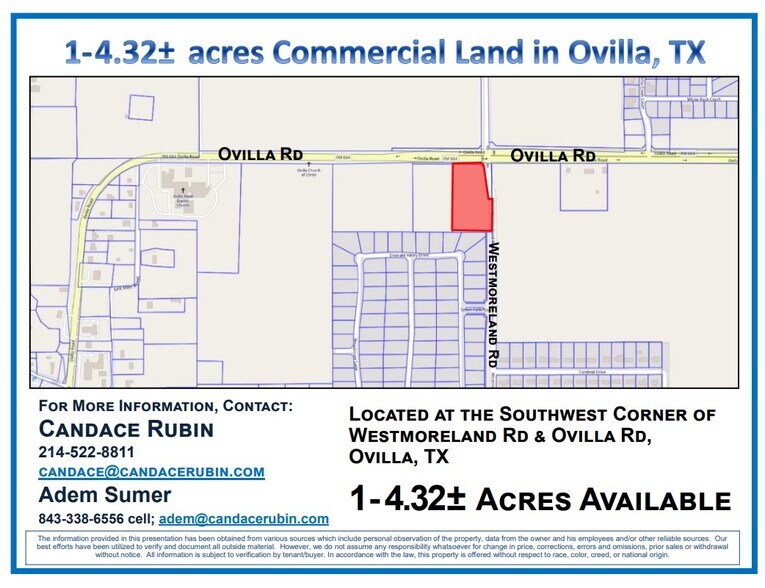 Westmoreland Rd, Ovilla, TX 75154