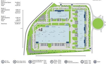 Industrial in Combs-la-Ville for lease Site Plan- Image 2 of 2