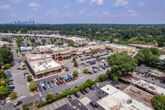 1600-1730 E Woodlawn Rd, Charlotte, NC - AERIAL  map view - Image1
