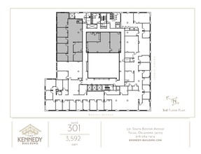 321 S Boston Ave, Tulsa, OK for lease Floor Plan- Image 1 of 1