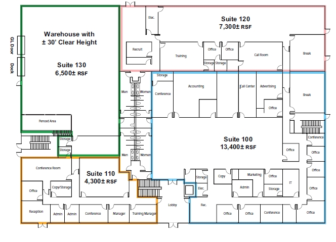 2440 Gold River Rd, Rancho Cordova, CA for lease Floor Plan- Image 1 of 1