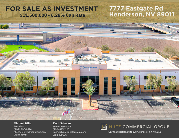 7777 Eastgate Rd, Henderson, NV for sale - Building Photo - Image 1 of 8