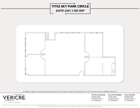 17752 Sky Park Cir, Irvine, CA for lease Floor Plan- Image 2 of 2