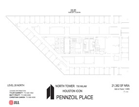 700 Milam St, Houston, TX for lease Floor Plan- Image 1 of 1