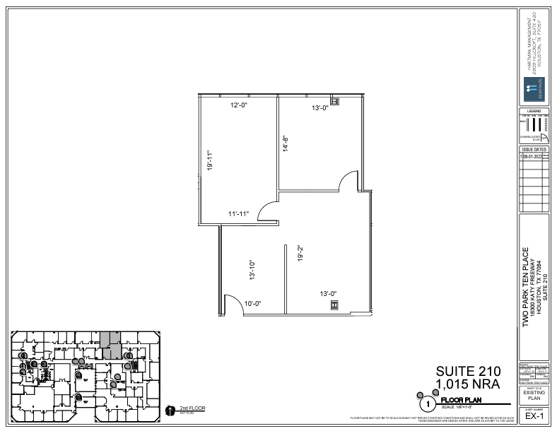 16300 Katy Fwy, Houston, TX for lease Floor Plan- Image 1 of 1