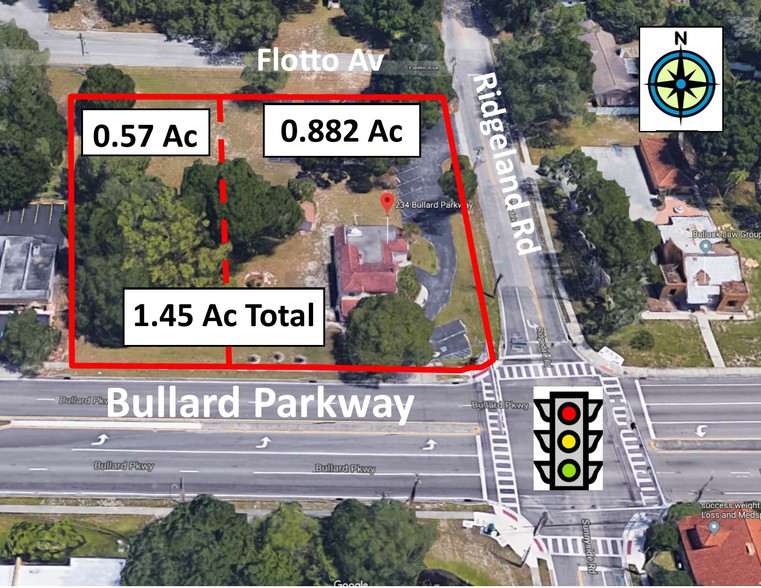 234 Bullard Pky, Temple Terrace, FL for sale - Aerial - Image 1 of 10