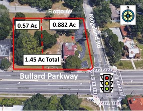 234 Bullard Pky, Temple Terrace, FL - aerial  map view