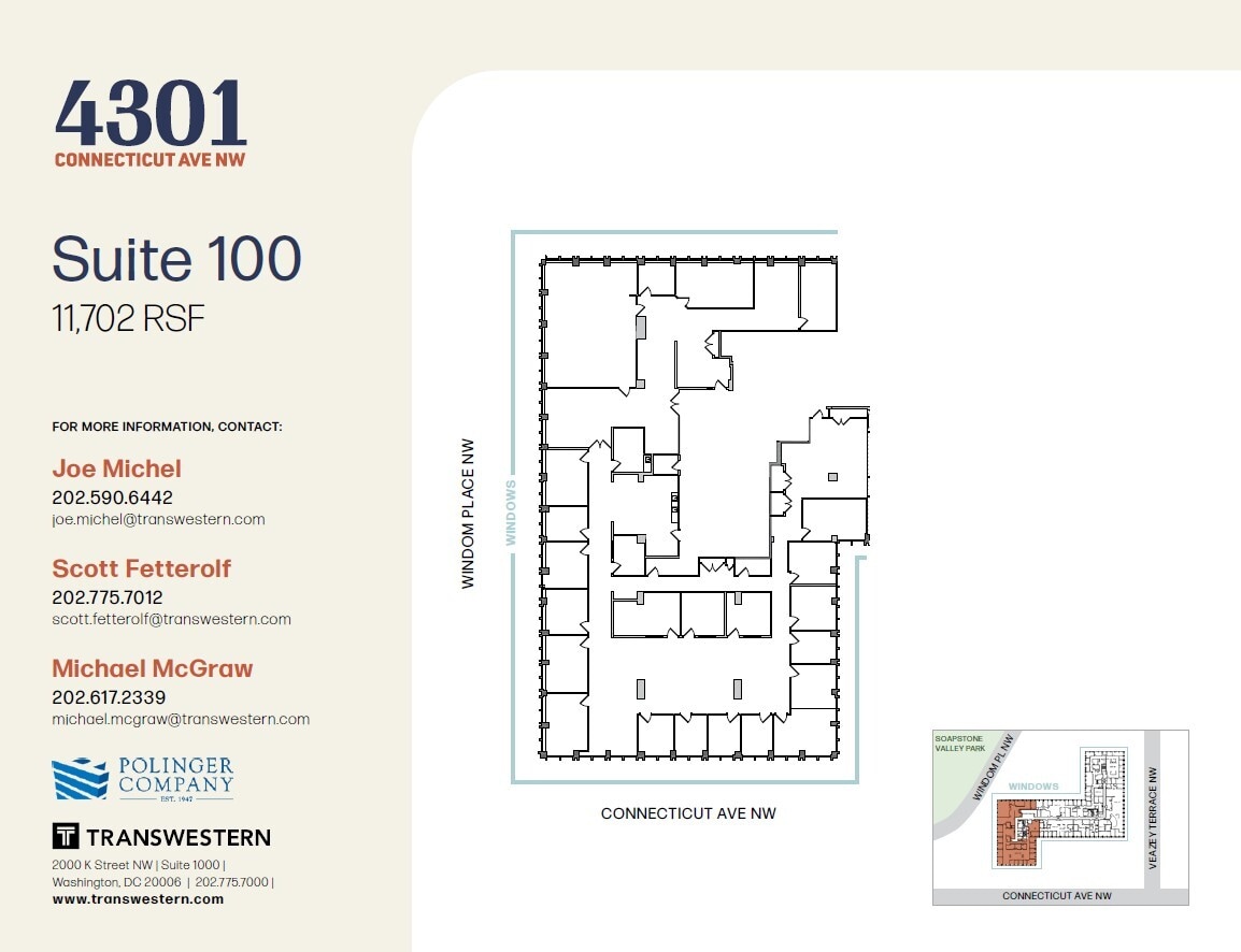 4301 Connecticut Ave NW, Washington, DC for lease Floor Plan- Image 1 of 1