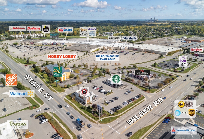 4101 E Wilder Rd, Bay City, MI for lease - Aerial - Image 1 of 16