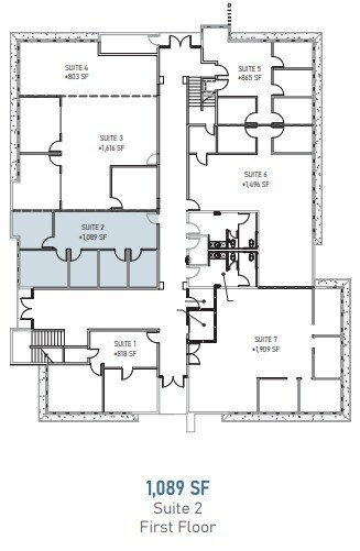 5677 Oberlin Dr, San Diego, CA 92121 - Unit 2 -  - Floor Plan - Image 1 of 1