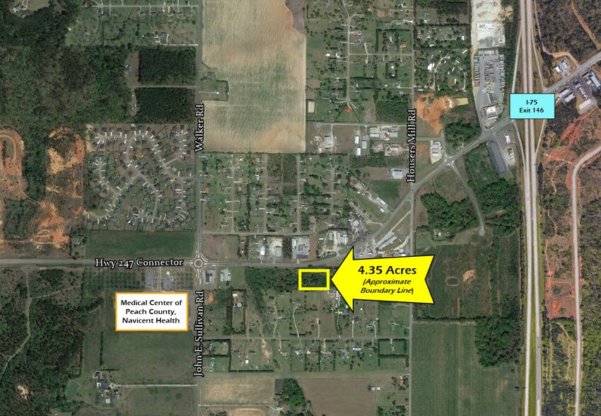 Highway 247 Connector At Housers Mill Road, Byron, GA for sale - Building Photo - Image 1 of 1