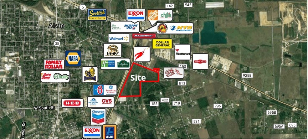 Highway 35, Alvin, TX for sale - Primary Photo - Image 1 of 1