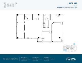 2745 Dallas Pky, Plano, TX for lease Floor Plan- Image 1 of 1