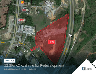 More details for 249-253 Lawless Creek Rd, Blairs, VA - Land for Sale