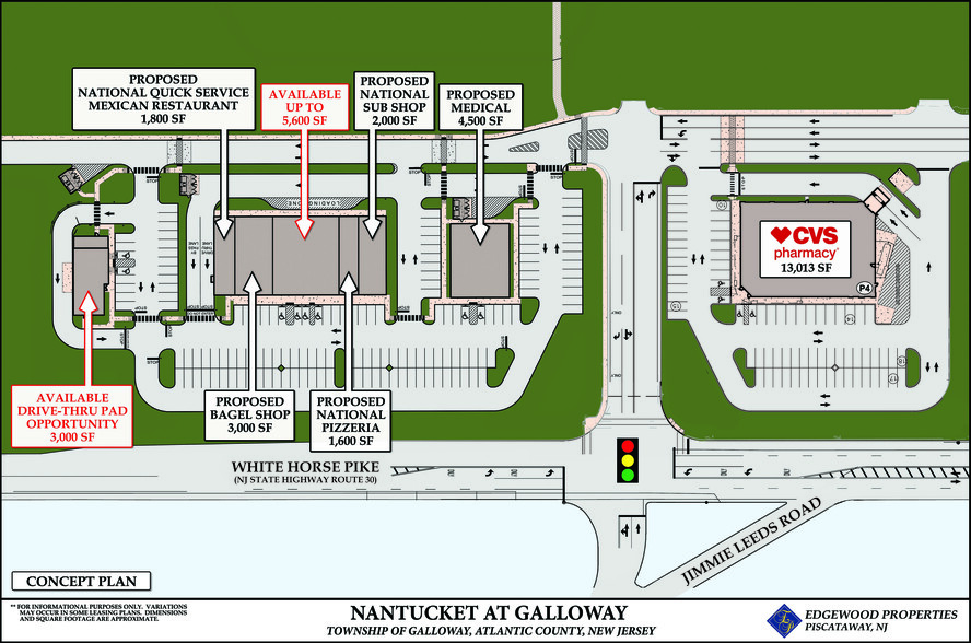 Route 30, Galloway Township, NJ for lease - Site Plan - Image 2 of 8