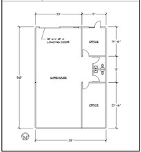 1815 W 205th St, Torrance, CA for lease Floor Plan- Image 1 of 1