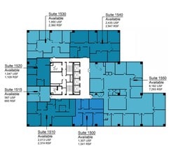 1010 Market St, Saint Louis, MO for lease Floor Plan- Image 1 of 1