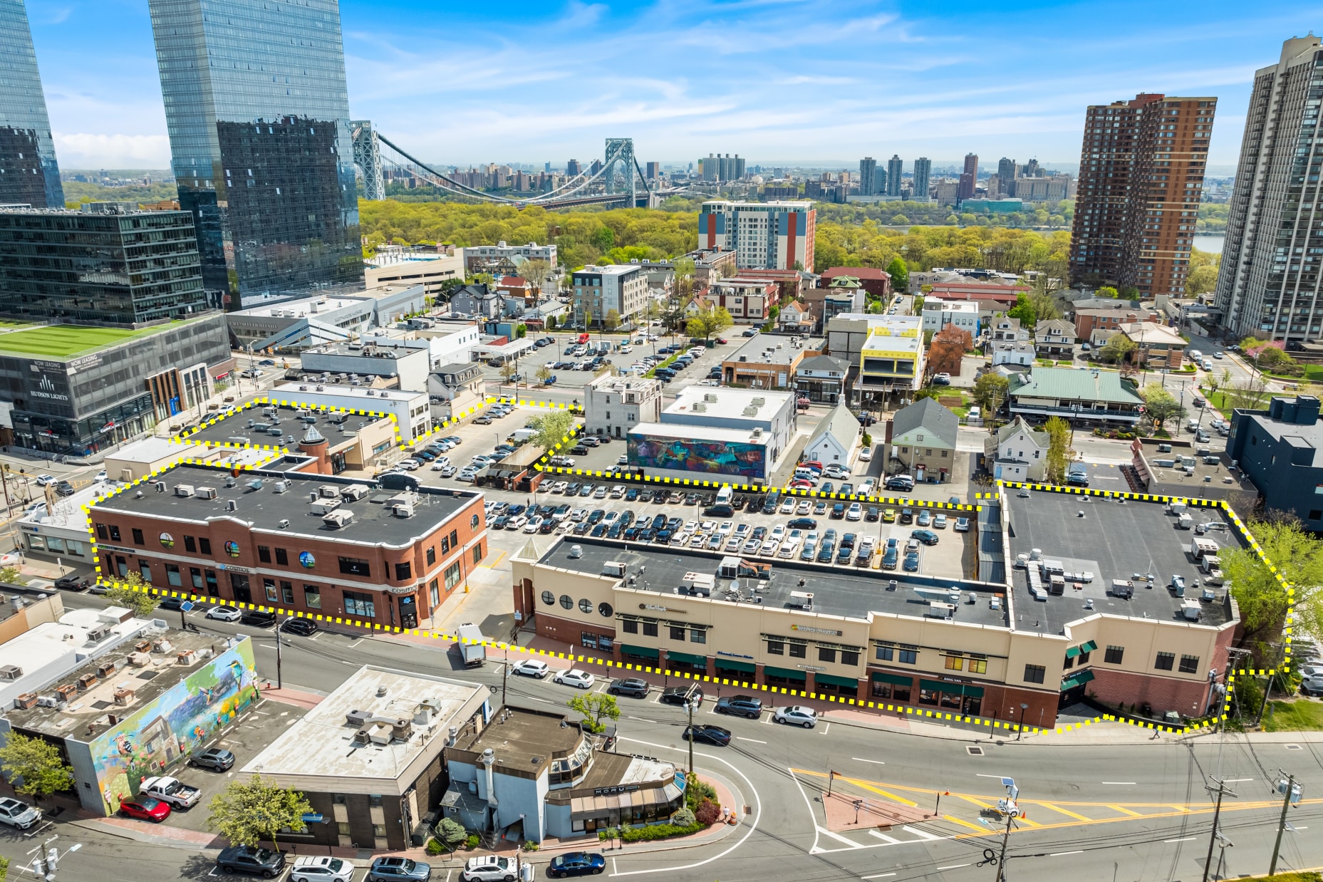 1638-1642 Schlosser St, Fort Lee, NJ for lease Aerial- Image 1 of 9