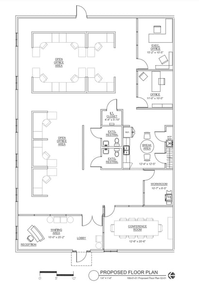 2855 Exchange Blvd, Southlake, TX for lease - Floor Plan - Image 2 of 3