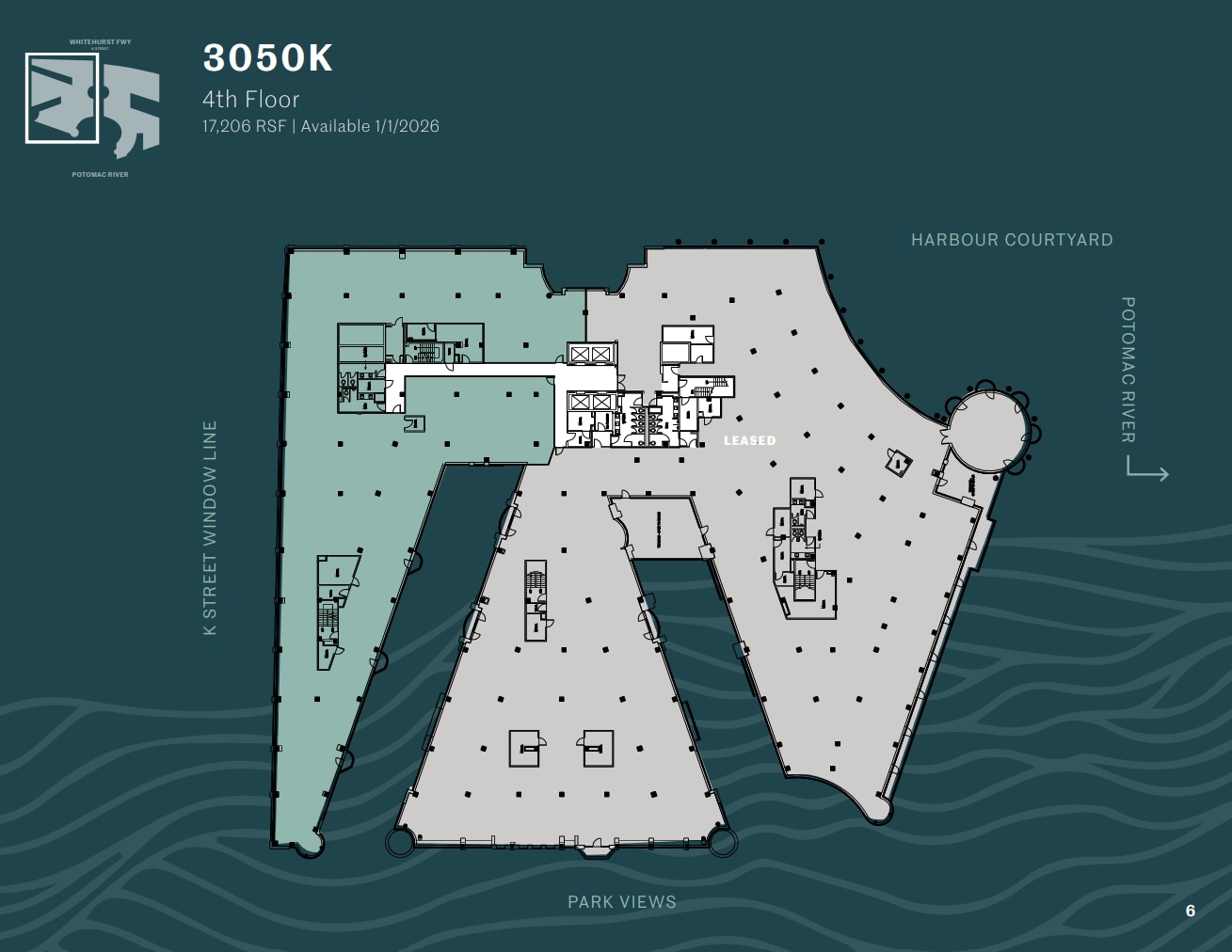 3050 K St NW, Washington, DC for lease Floor Plan- Image 1 of 1