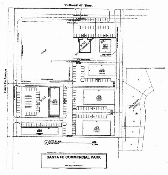 SW 4th & Santa Fe Ave, Moore, OK for sale - Building Photo - Image 1 of 1