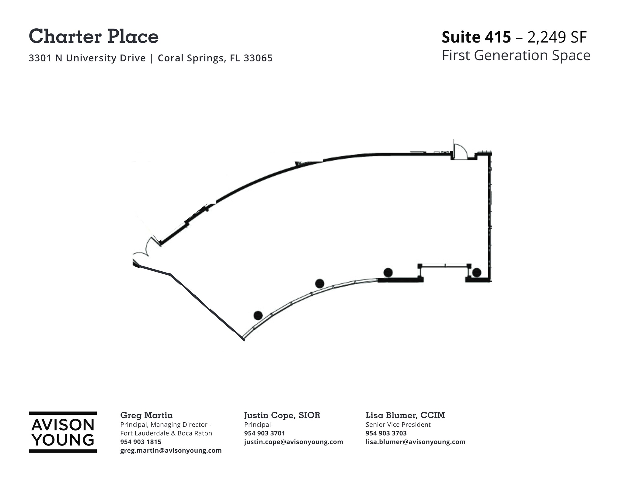 3301 N University Dr, Coral Springs, FL for lease Site Plan- Image 1 of 1